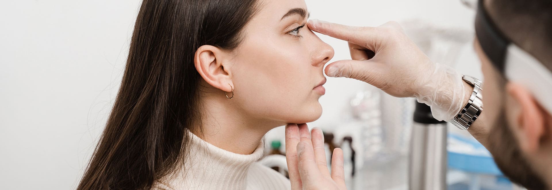 Dr Fawzy Nose Inspection