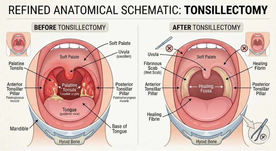 Tonsillectomy Treatment Image Dr T